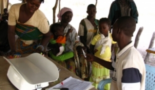 Centre de Santé MSF à Kabo décembre 2008