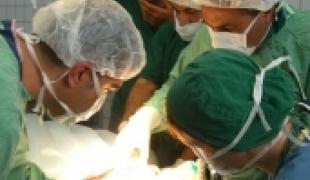 Une opération de chirurgie plastique sur un de nos patients