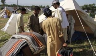 Camp de Mazdoor Abad Pakistan may 2009.