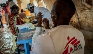 MSF a vacciné 5000 enfants de moins de 2 ans à Yida au Soudan du Sud. Yann Libessart/MSF