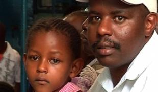 Samuel pasteur est le papa d'une petite fille âgée de huit ans et atteinte du sida.