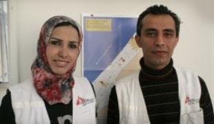 Sana et Abu Abed ont été au centre des secours médicaux MSF au cours de l'offensive israélienne sur la bande de Gaza.