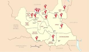 Présence de MSF au Soudan du Sud