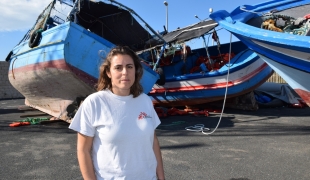 Le docteur Chiara Montaldo coordinatrice de projets pour MSF en Sicile