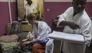 MSF à l'hôpital de Paoua RCA 2012