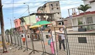 Pedernales Equateur le 26 avril 2016.