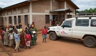 Centre de santé de Gitega au Burundi. 2014.