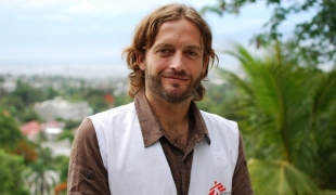 Joan Arnan chef de mission pour MSF en en Haïti