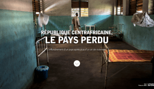 Mini site MSF : "République centrafricaine (RCA) le pays perdu" http://rca.msf.fr/