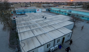 L'hôpital MSF de Qayyarah, le 22 février 2017.