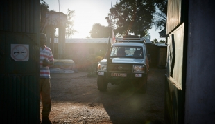 MSF offre des soins médicaux gratuits à la population de Bria depuis août 2013. République centrafricaine. 2016.