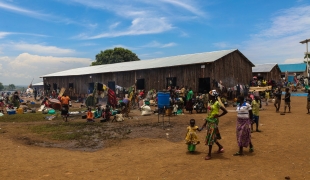 Le centre d'accueil de Kagoma en Ouganda.