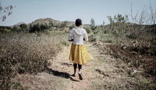 Anna, 16 ans, vit avec le VIH au Malawi. 