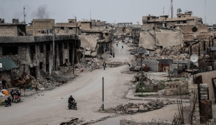 NFI distribution in Mosul's Old City