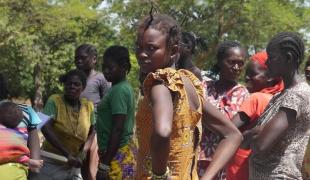 Des habitants de la région de Paoua. République centrafricaine. 2018.