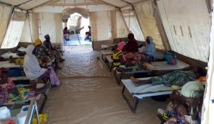 Centre de traitement du choléra de Dan Issa. Niger. 2018.