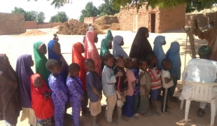 Campagne de vaccination contre le choléra à Maradi. Niger. 2018.