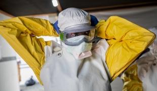 Centre de transit Ebola de Bunia, en RDC. Juin 2019. © Pablo Garrigos