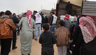 Despair and displacement in wintery northwest Syria