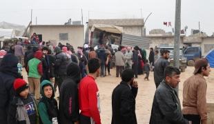 Despair and displacement in wintery northwest Syria