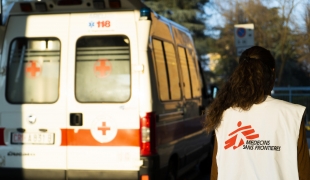 MSF intervention in Codogno, north Italy