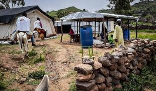 Centre de santé MSF à Umo, État du Darfour, Soudan, le 30 septembre 2020.