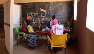 Une clinique mobile MSF dans le village de Sirfou. Février 2021. Burkina Faso. 