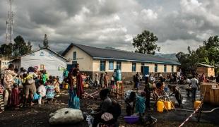 Sur les 180 000 personnes qui ont cherché refuge à Sake, environ 36 000 s'y trouvaient encore le 6 juin.