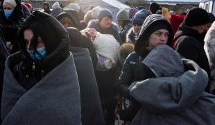 Ukrainian refugees in Palanca