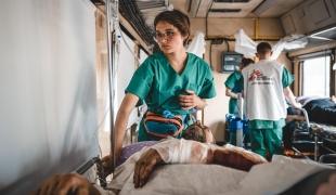 A bord du train MSF en Ukraine : « Voyage après voyage, vous avez une idée de l'ampleur de la souffrance »