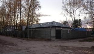 Vue du centre de détention de Muciniecki. Lettonie. 2022.