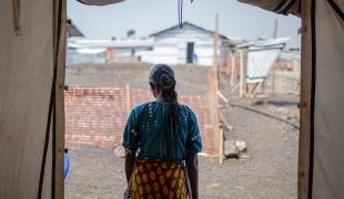 Dans les camps de Bulengo et Lushagala, les équipes de MSF ont installé deux cliniques pour offrir un soutien médical et psychologique gratuit et confidentiel aux femmes. 
