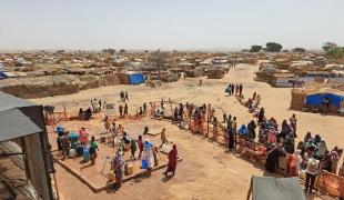 Watsan activities in Adré