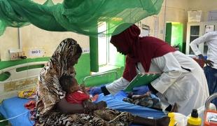 Zalingei, MSF International president visits Darfur