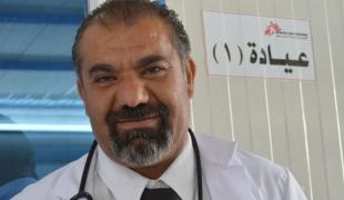 Dr Mohammed Selim 41 ans chirurgien avec MSF dans le camp de Kawargosk à Erbil en Irak.