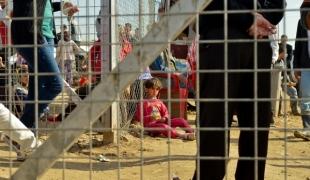 Camp de réfugiés syriens de Domiz en Irak où travaille MSF.