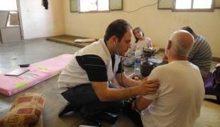 La plupart des réfugiés syriens au Liban comptent sur l'aide humanitaire qui est à présent menacée  Juillet 2012