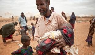 Arrivée en Ethiopie de réfugiés somaliens septembre 2011