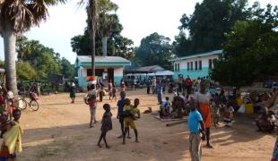 1 500 habitants se réfugient toutes les nuits à l'hôpital de Batangafo par crainte d'une recrudescence de violence.