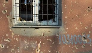 Ukraine  Donetsk bombardé