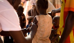 Campagne de vaccination contre la rougeole Yida février 2015