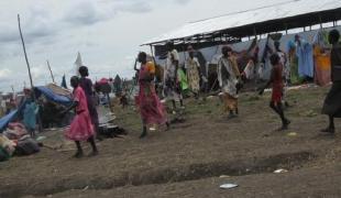 Sud Soudanais réfugiés dans le camp permanent de Lietchuor.