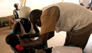 Prise en charge de la malaria camp de Doro; Soudan du Sud
