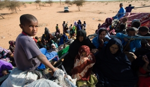 Réfugiés maliens à Mbera Mauritanie mars 2013