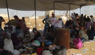 Des milliers de réfugiés syriens fuient vers l'Irak
