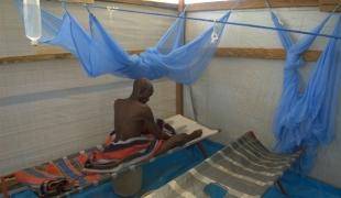 Zermou  Niger  Centre de traitement du cholera  Octobre 2010