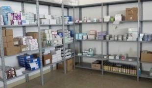 Médicaments fournis par MSF à l'hôpital d'Al Abyar