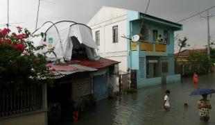 Des inondations ont causé de graves dégâts aux Philippines au début du mois d'août.