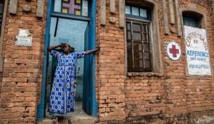 Le centre de santé de Mayi Munene dans la région du Kasaï RDC en septembre 2017.