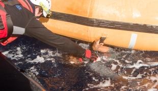 99 rescapés ont été secourus par l'Aquarius. Laurin Schmid/SOS MEDITERRANEE